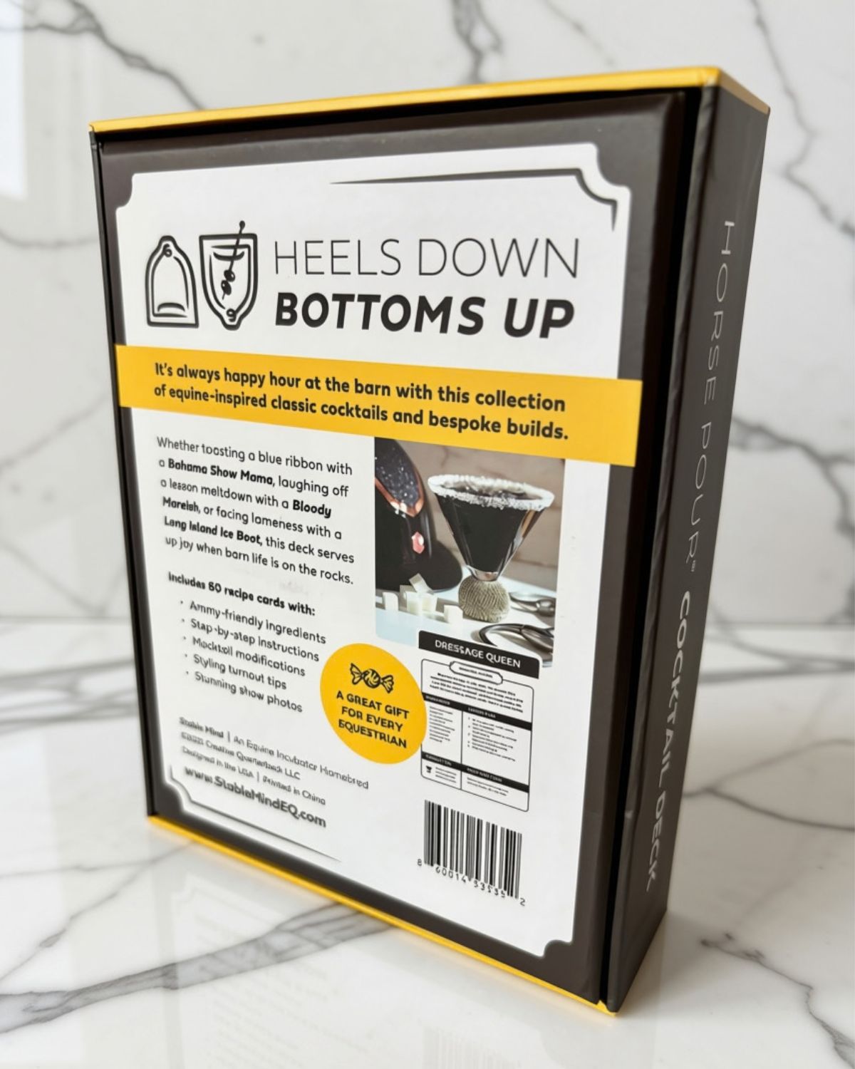 Horse Pour® Equestrian Cocktail Recipe Deck