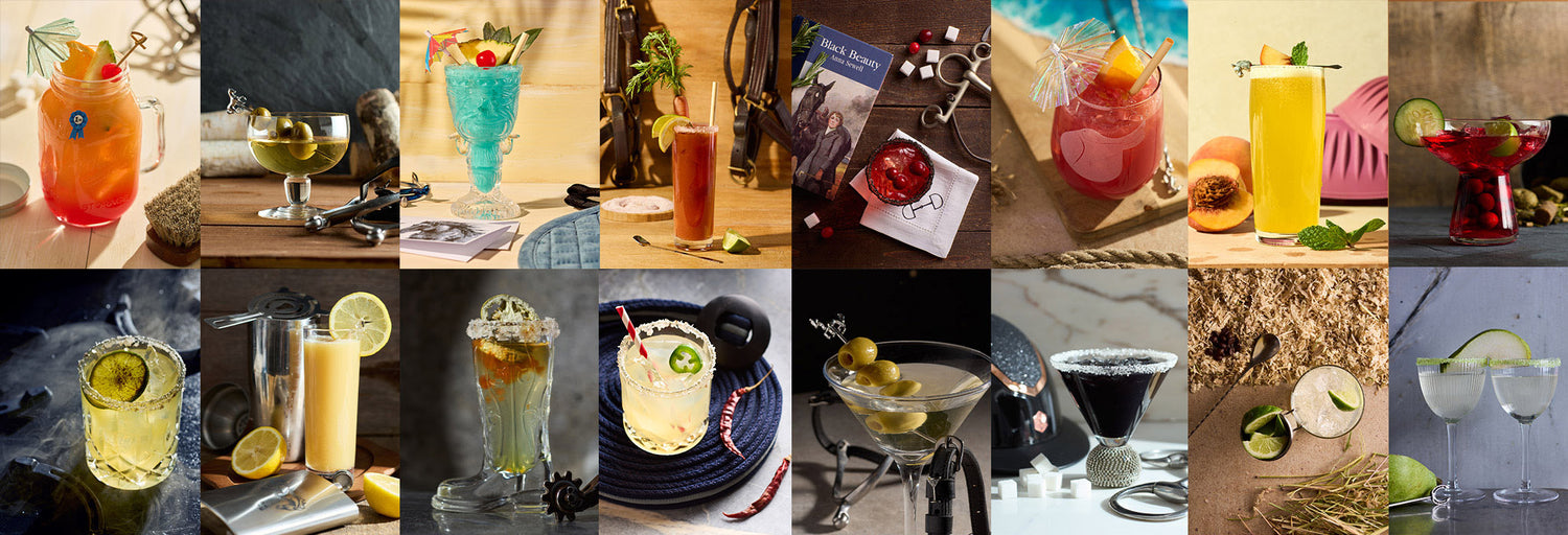 collection of equestrian cocktails