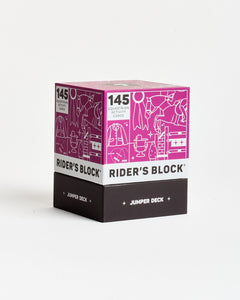 Rider's Block jumper deck packaging on a white background